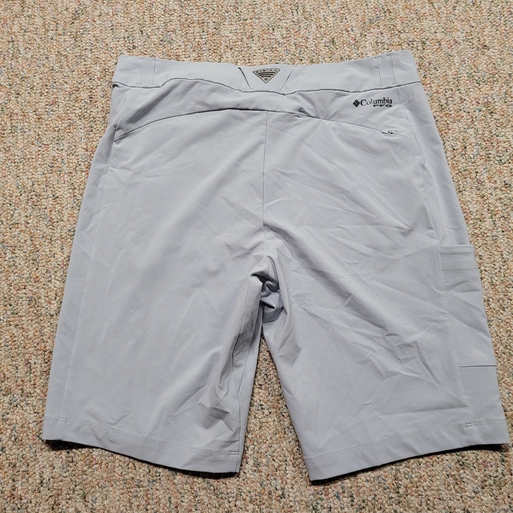 Columbia PFG Ultimate Catch Offshore Shorts Womens 12 Fishing Outdoor Blue UPF - Picture 8 of 11